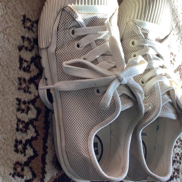 Tory Burch canvas fabric sneakers - Picture 3 of 5